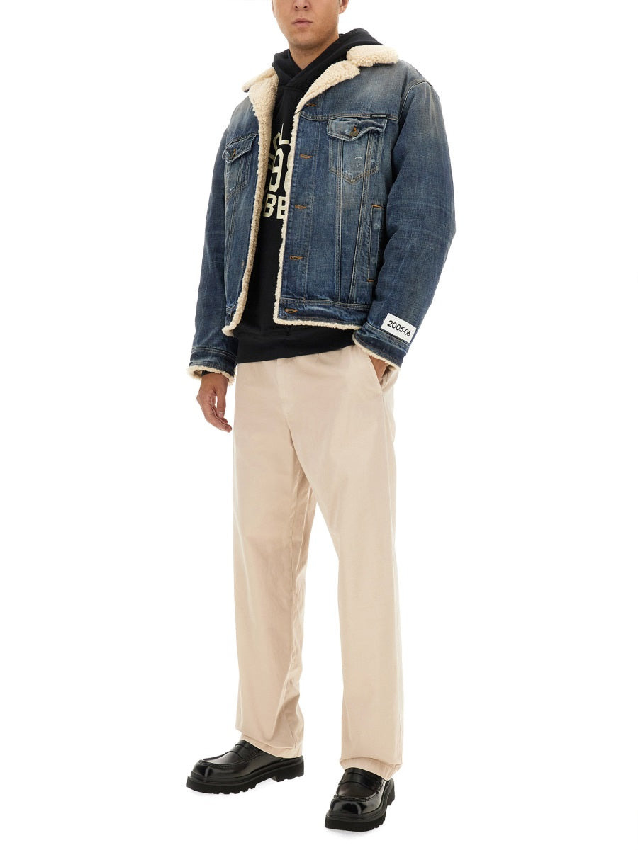 Dolce & Gabbana Men Cotton Pants - 2