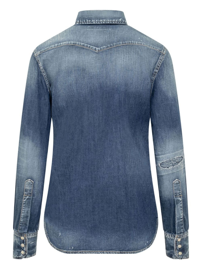 DSQUARED2 denim western shirt outlook