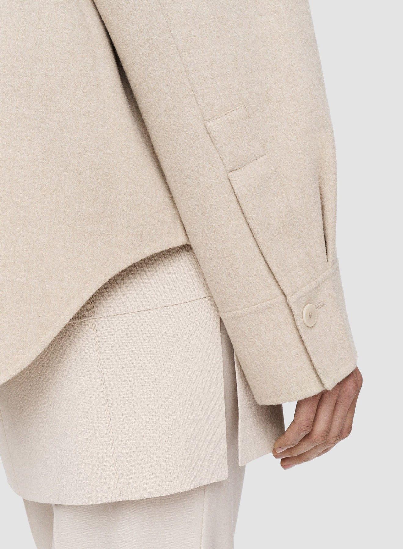 Light Double Face Henri Jacket - 6