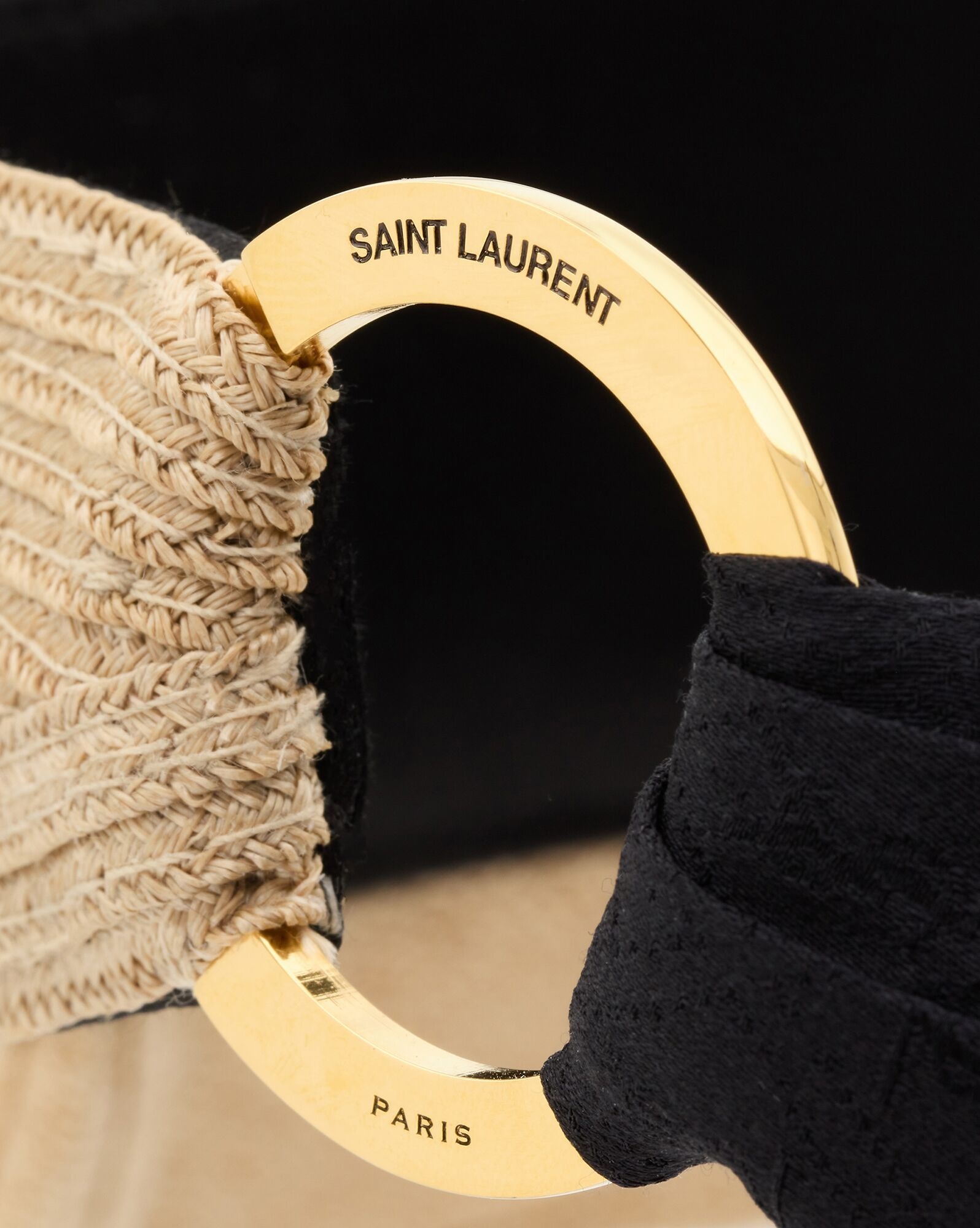 visor in straw with scarf - 6