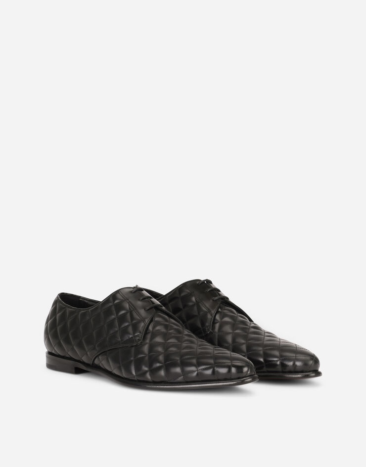 Quilted calfskin Derby shoes - 2