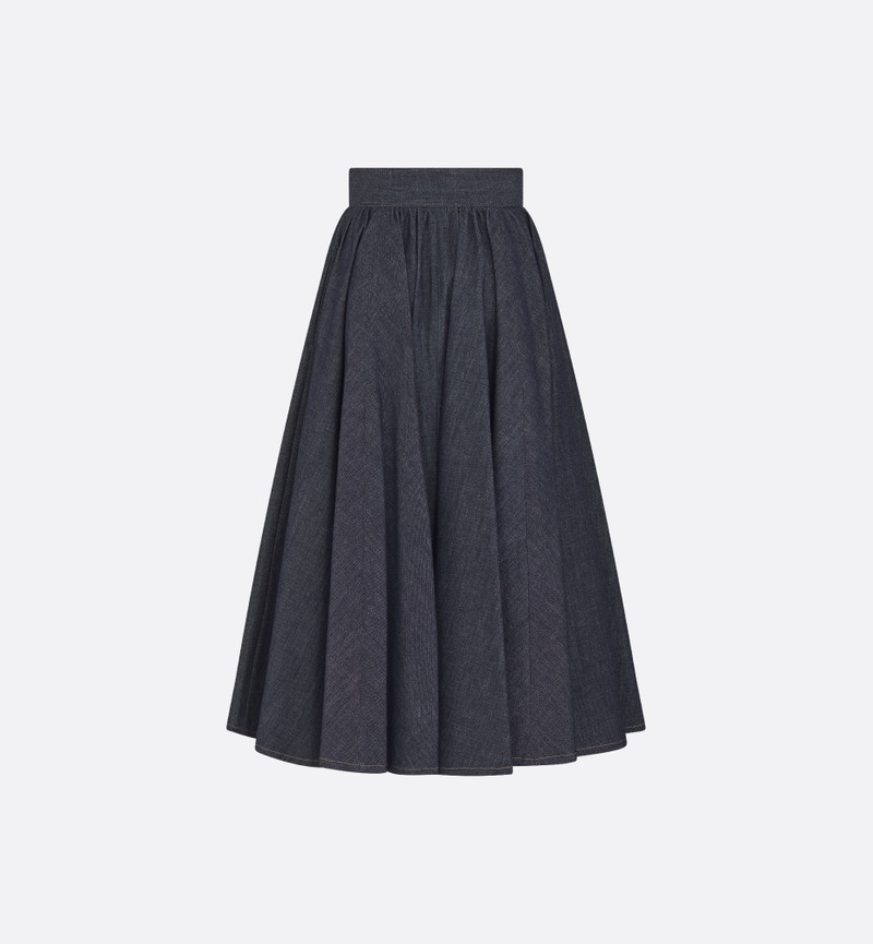Dior Mid-Length Skirt with Snaps outlook