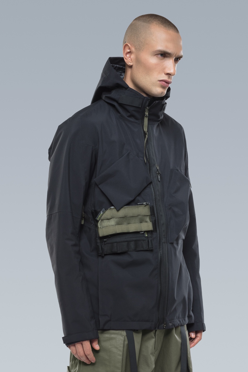 J47TS-GT 3L Gore-Tex® Pro Tec Sys Interops Jacket Black - 34