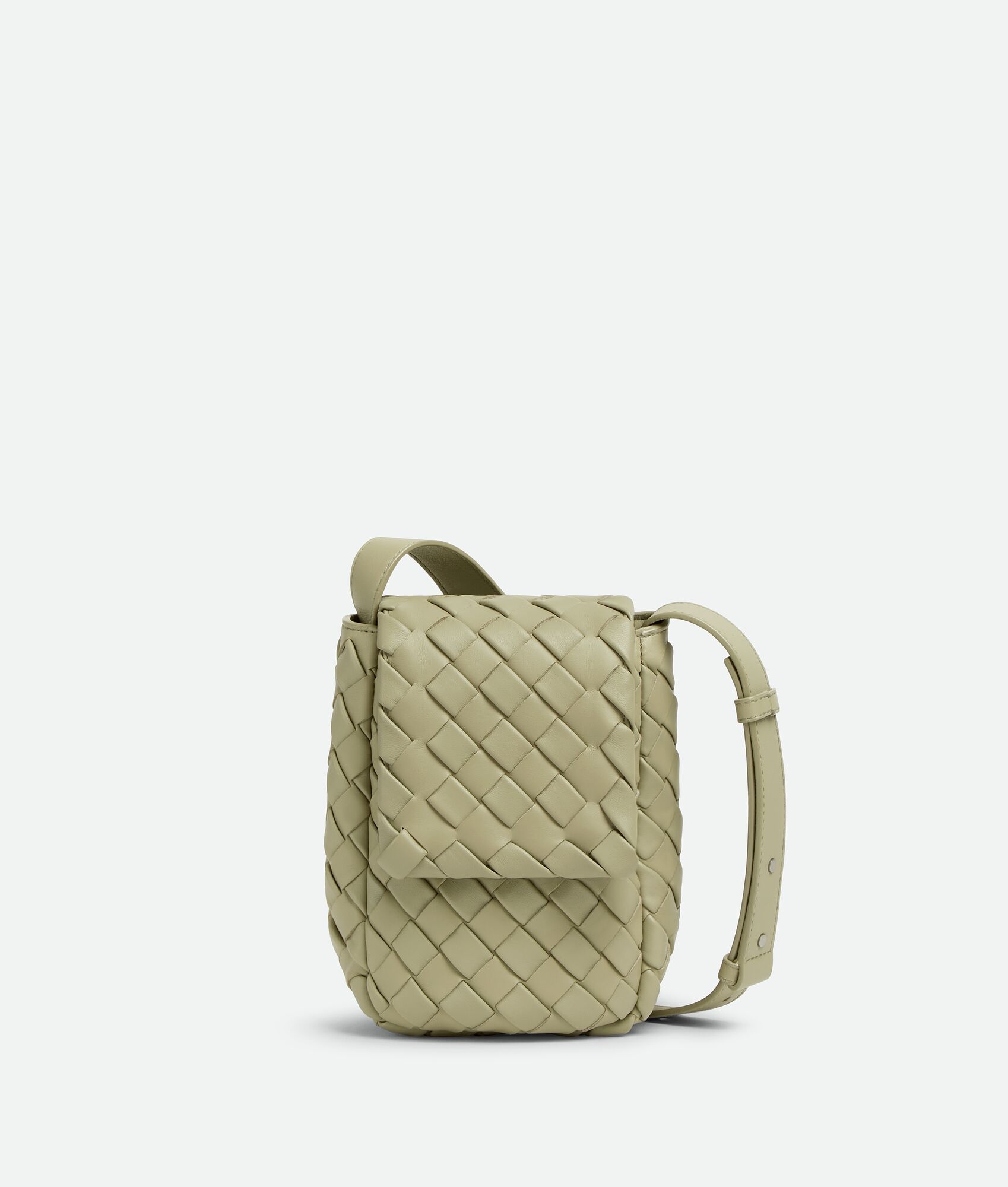 【関税&送料込】Bottega Veneta Vertical Cobble Mini Crossbod BOTTEGA VENETA | Mini Vertical Cobble Shoulder Bag | BLACK