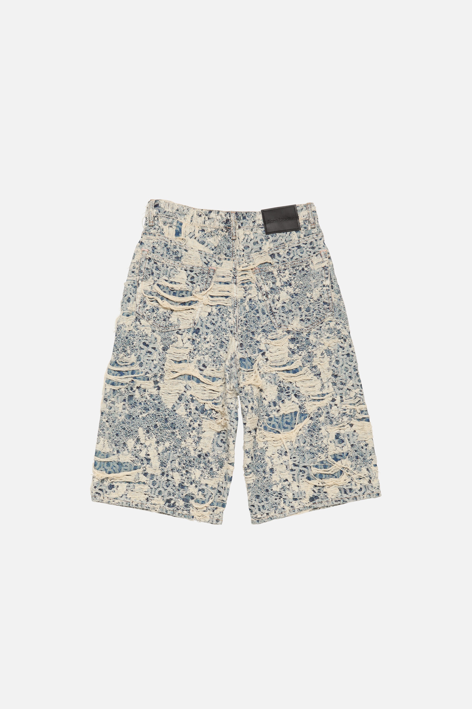 Denim shorts - Loose fit - Mid Blue - 7