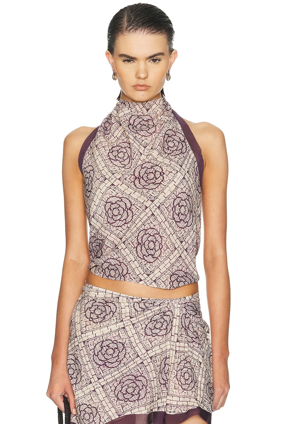 Mireli Halter Tie Top - 1
