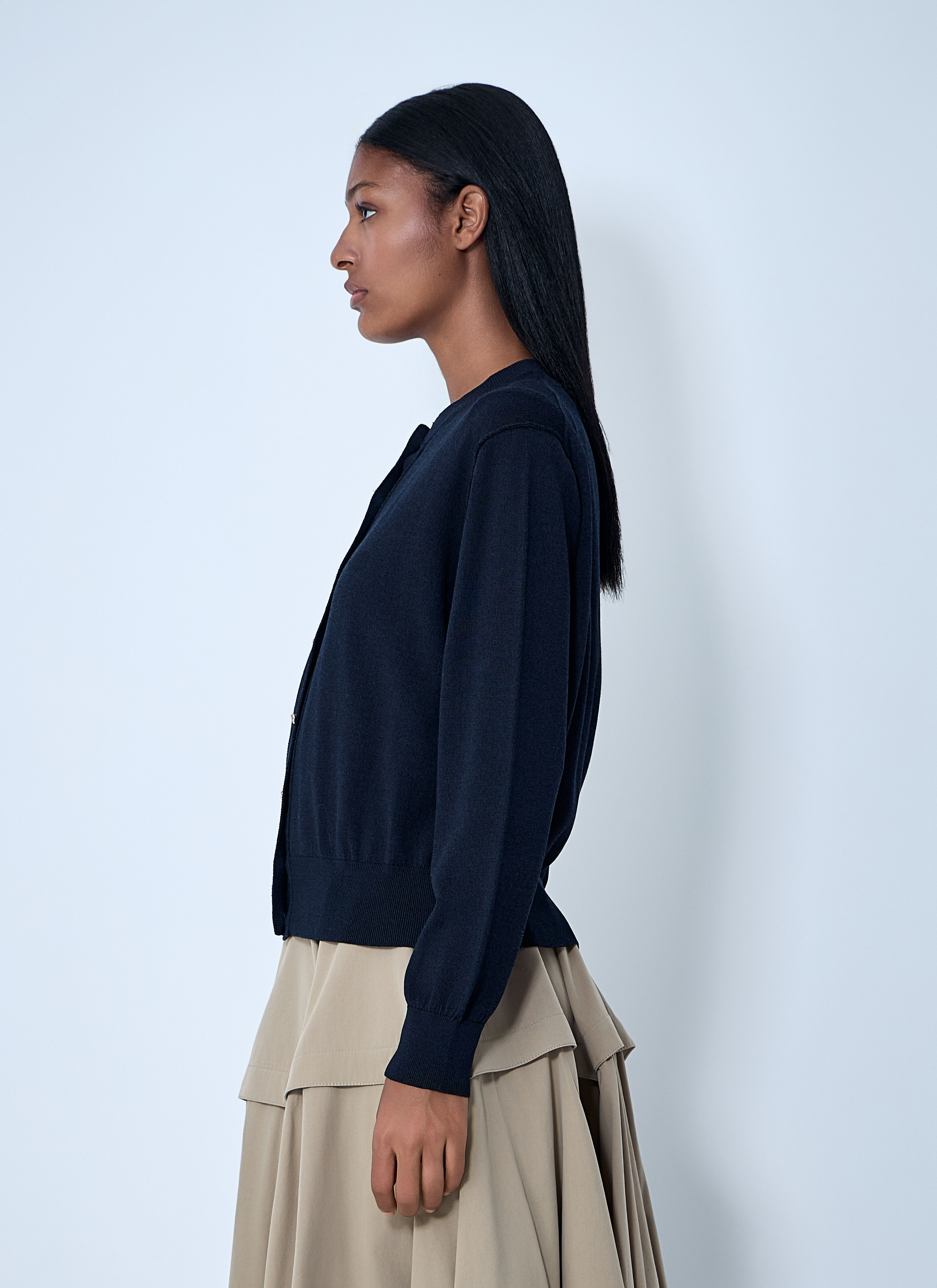 Cotton-And-Viscose Twinset - 3