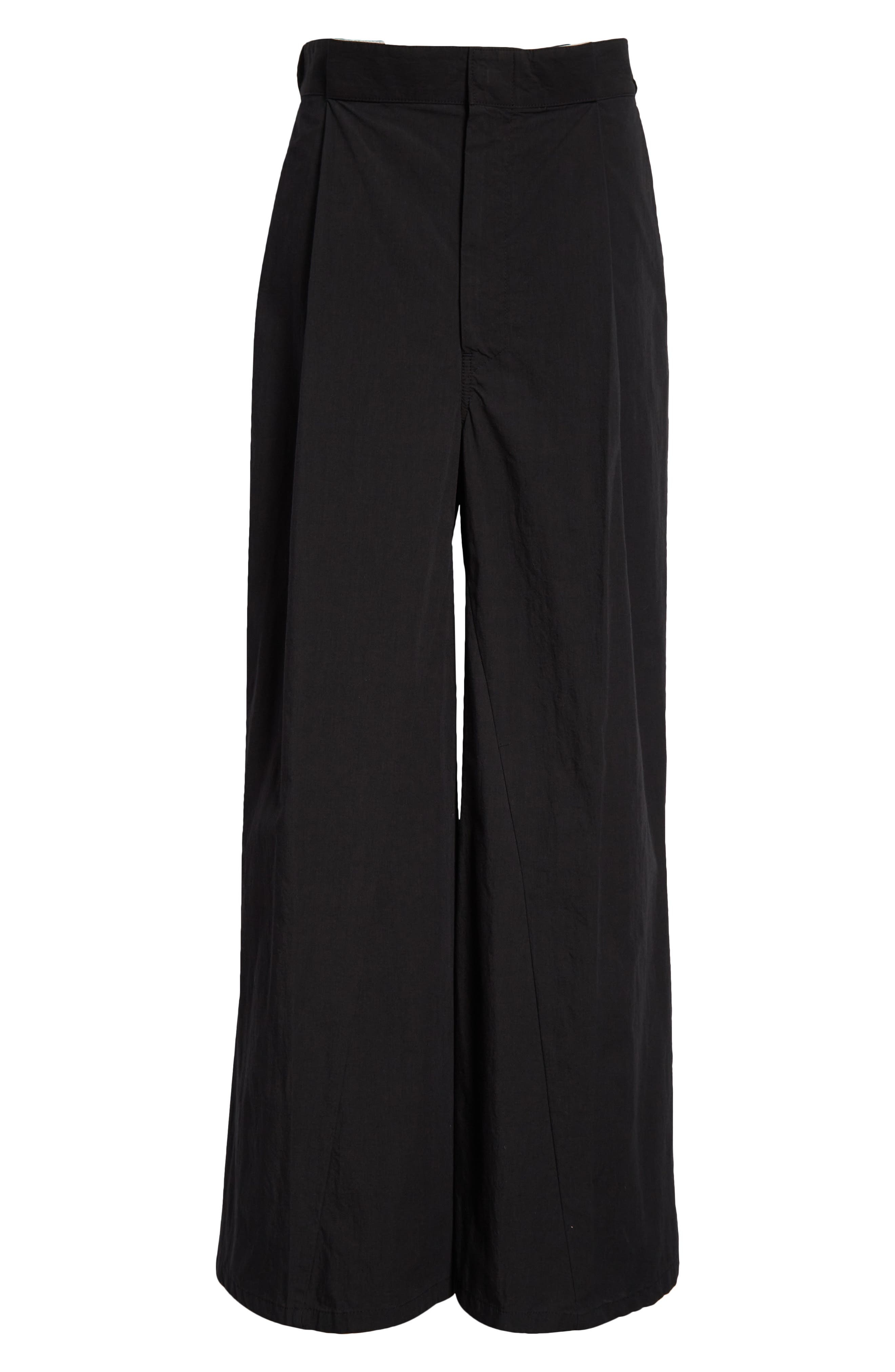 Maison Margiela Pleated Trousers in Black at Nordstrom - 5