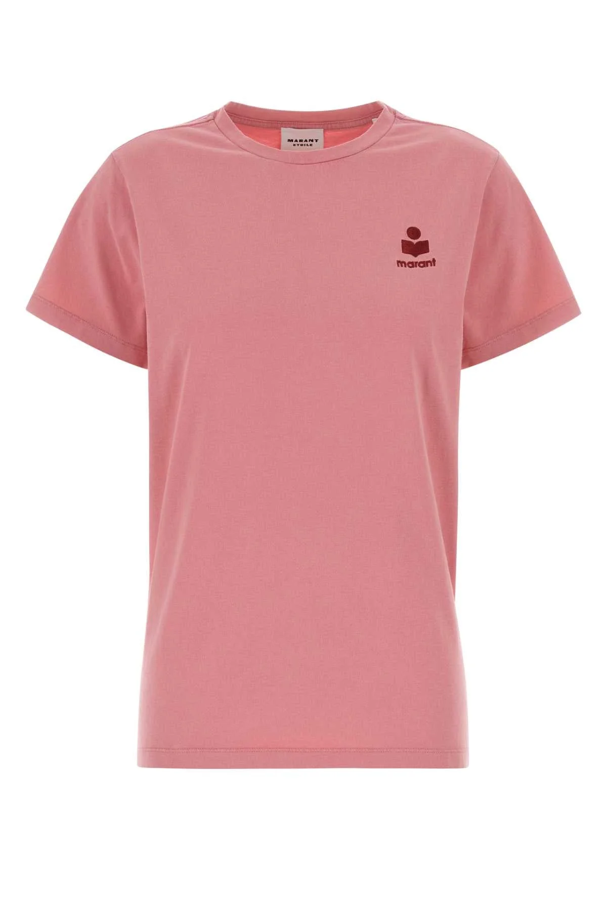 Isabel Marant Etoile Women Pink Cotton Aby T-Shirt - 1