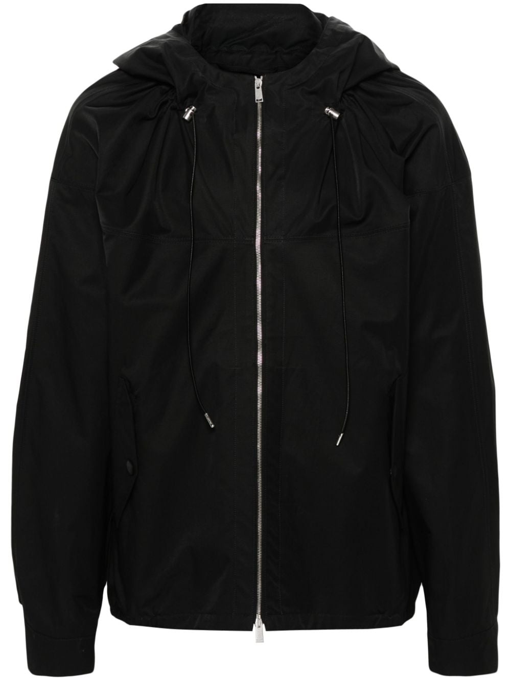 zip-up hooded jacket - 1