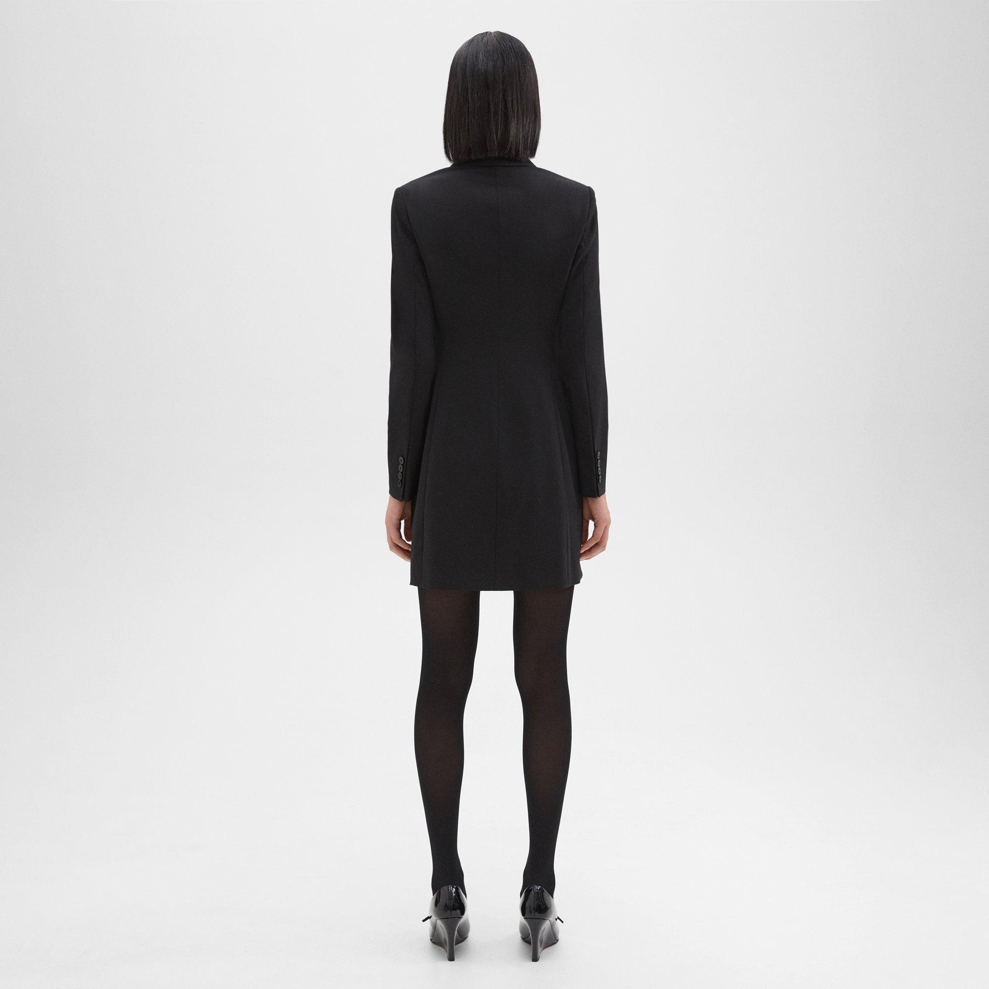Blazer Dress in Good Wool - 4