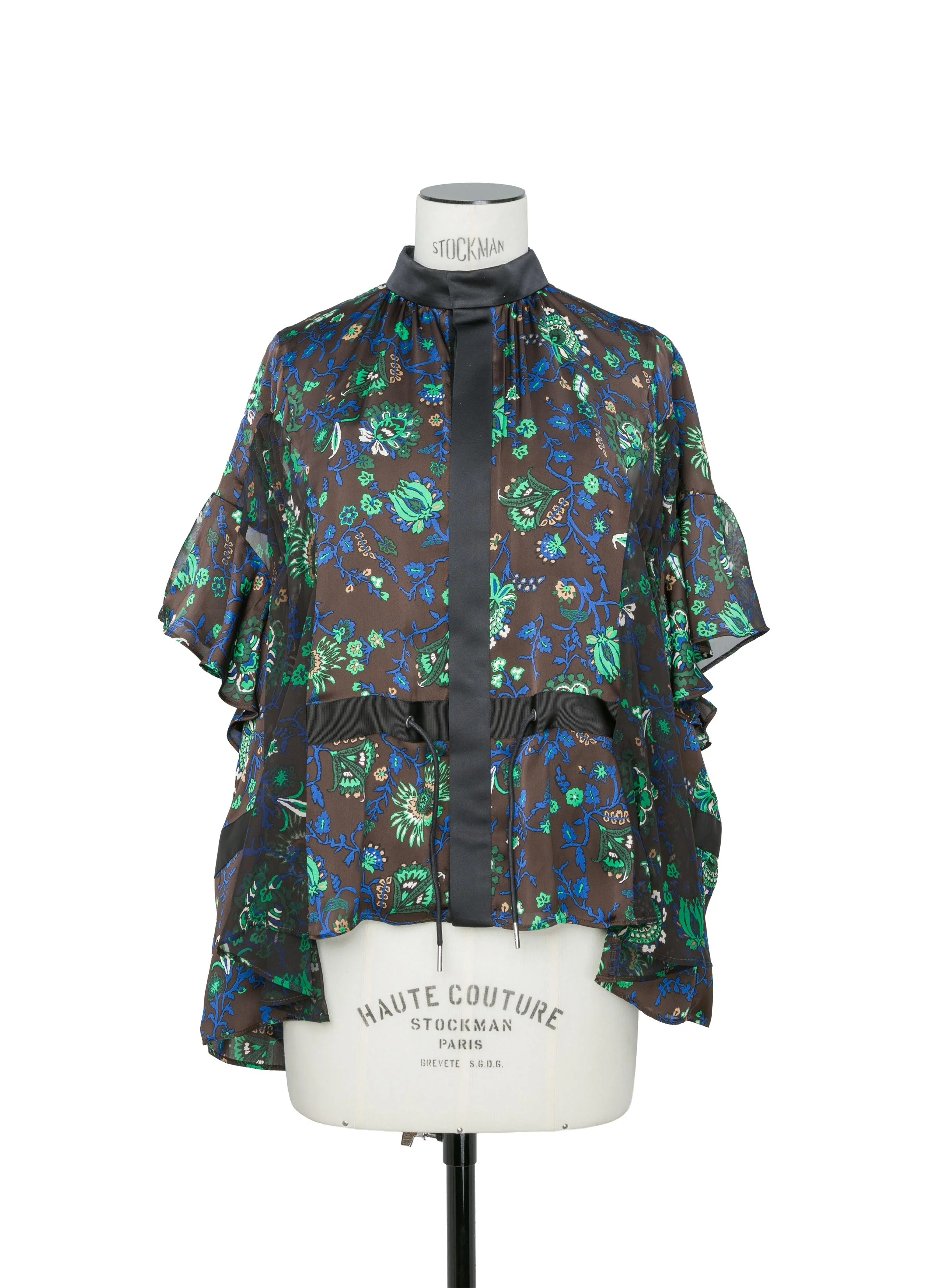Floral Print Blouse - 1