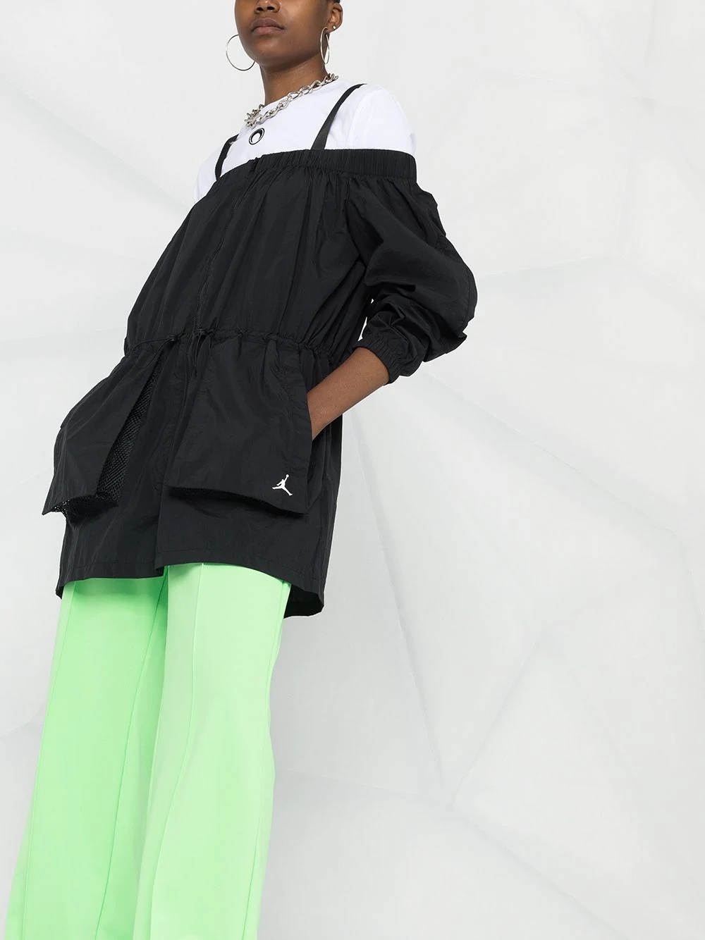 Jordan Utility off-shoulder jacket - 3