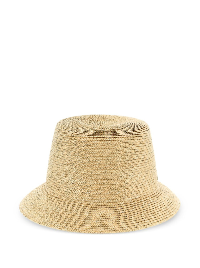 SAINT LAURENT Maglina straw bucket hat outlook