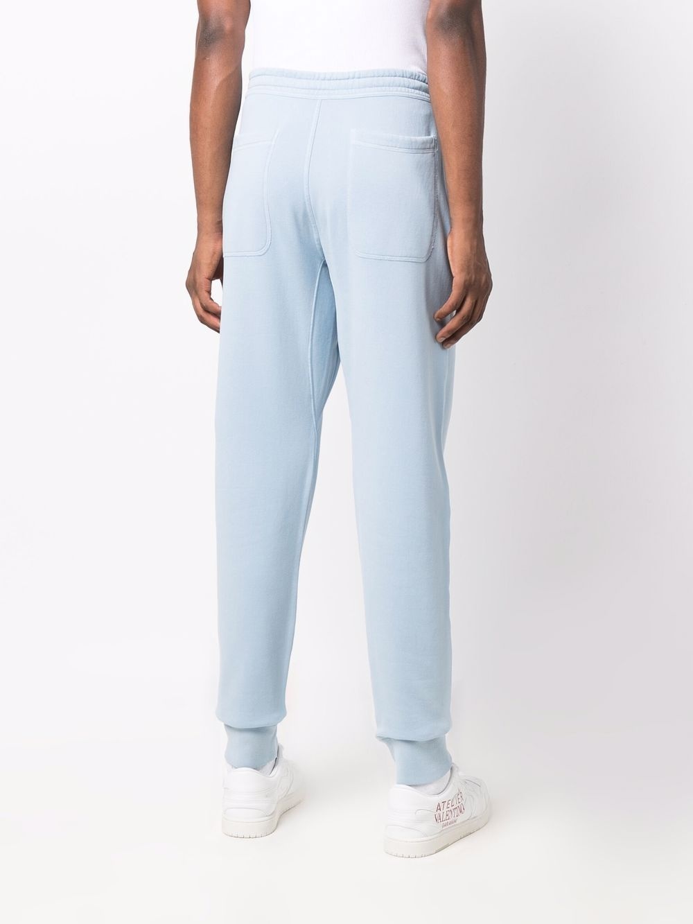 slim-fit cotton track pants - 4