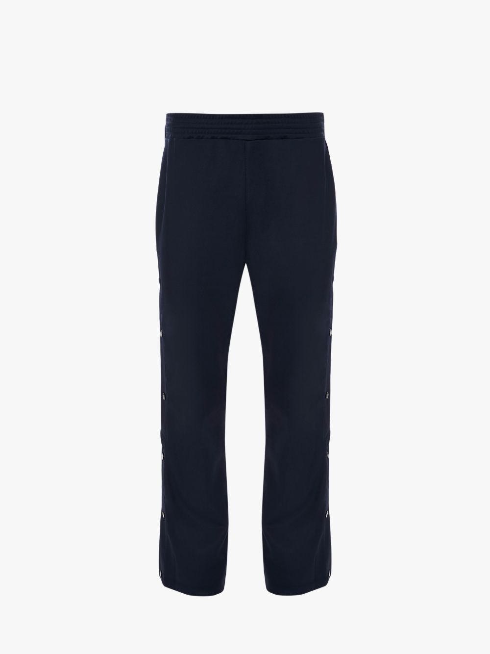 press-stud detailed bootcut trousers - 1