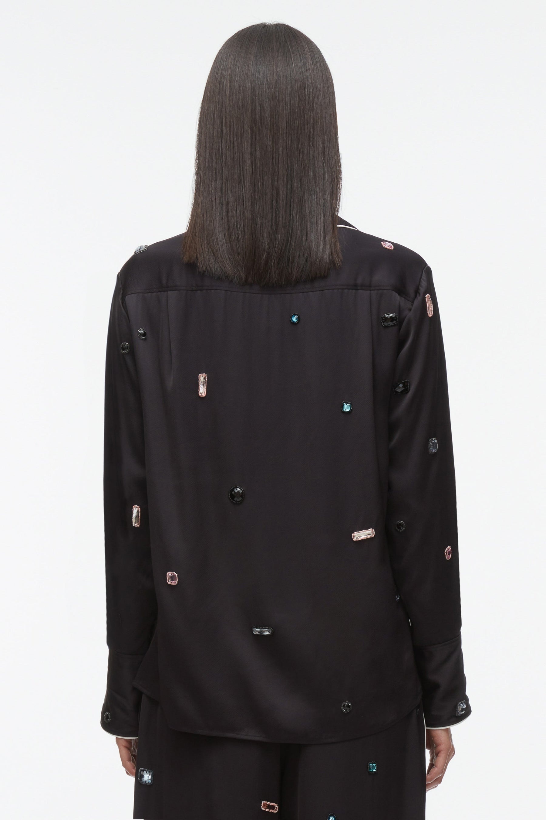 Halo Embroidered PJ Shirt - 4