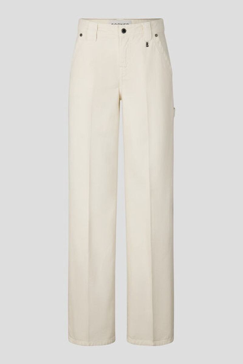 Eve straight fit jeans in Off-white 1