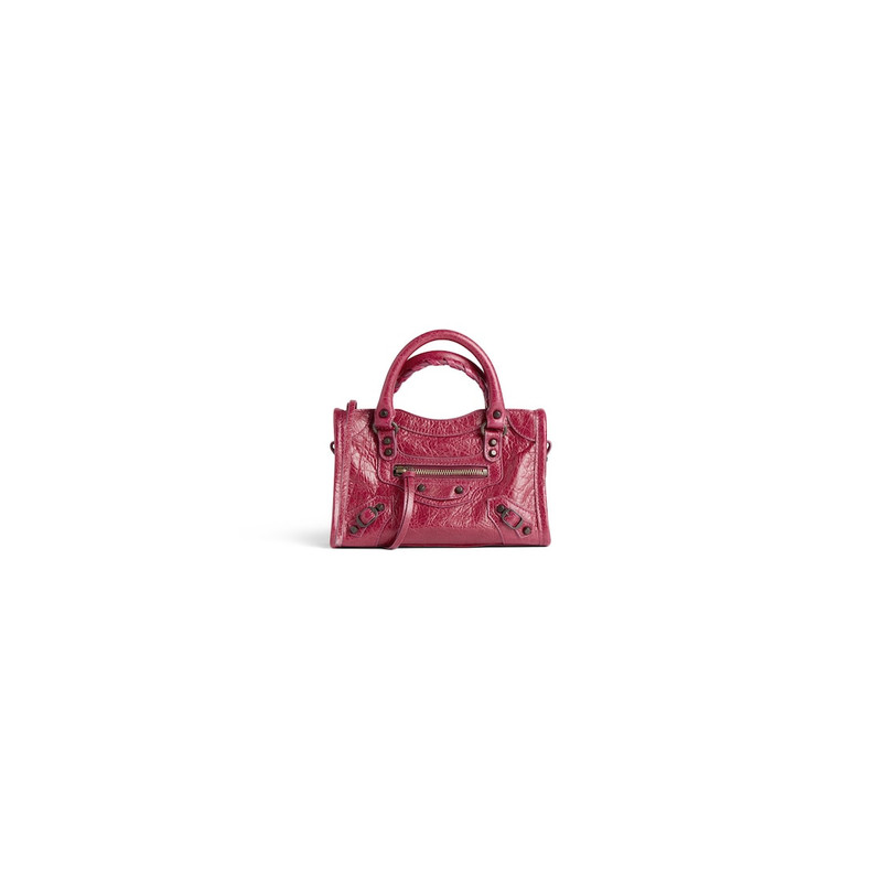 Women's Le City Bag Nano in Framboise 1