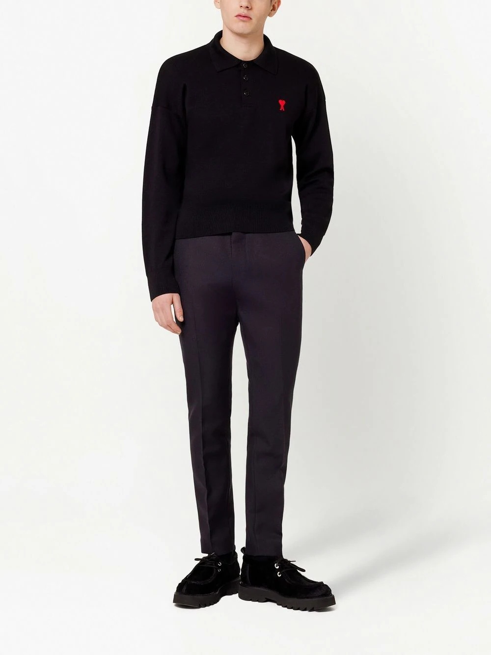 tailored wool trousers - 2