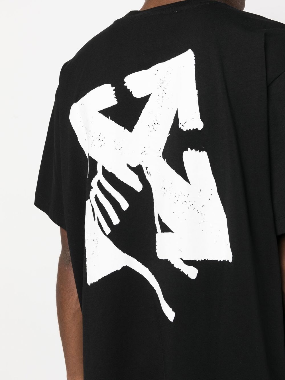 Hand Arrow logo-print T-shirt - 4