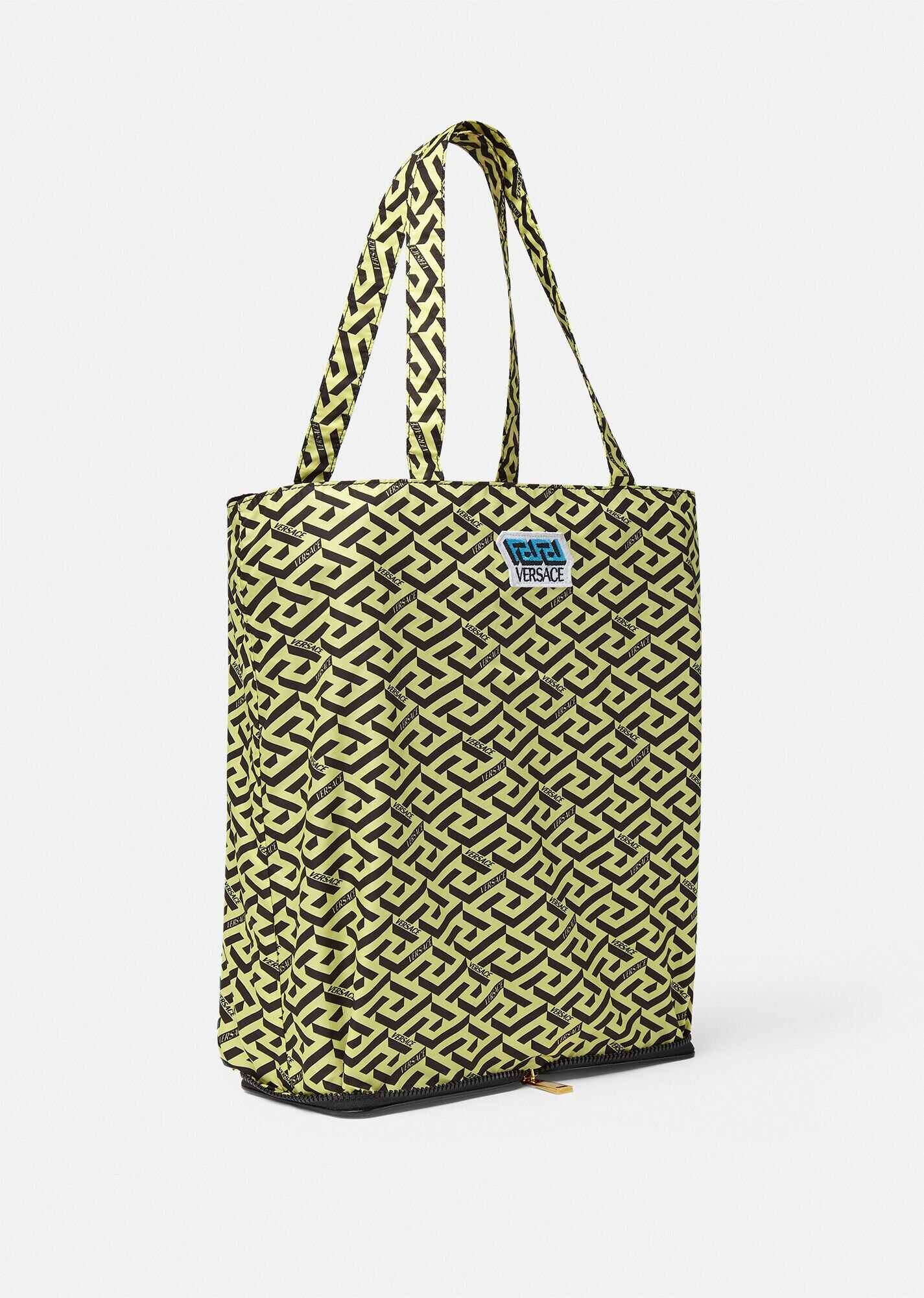 La Greca Signature Tall Tote Bag - 3