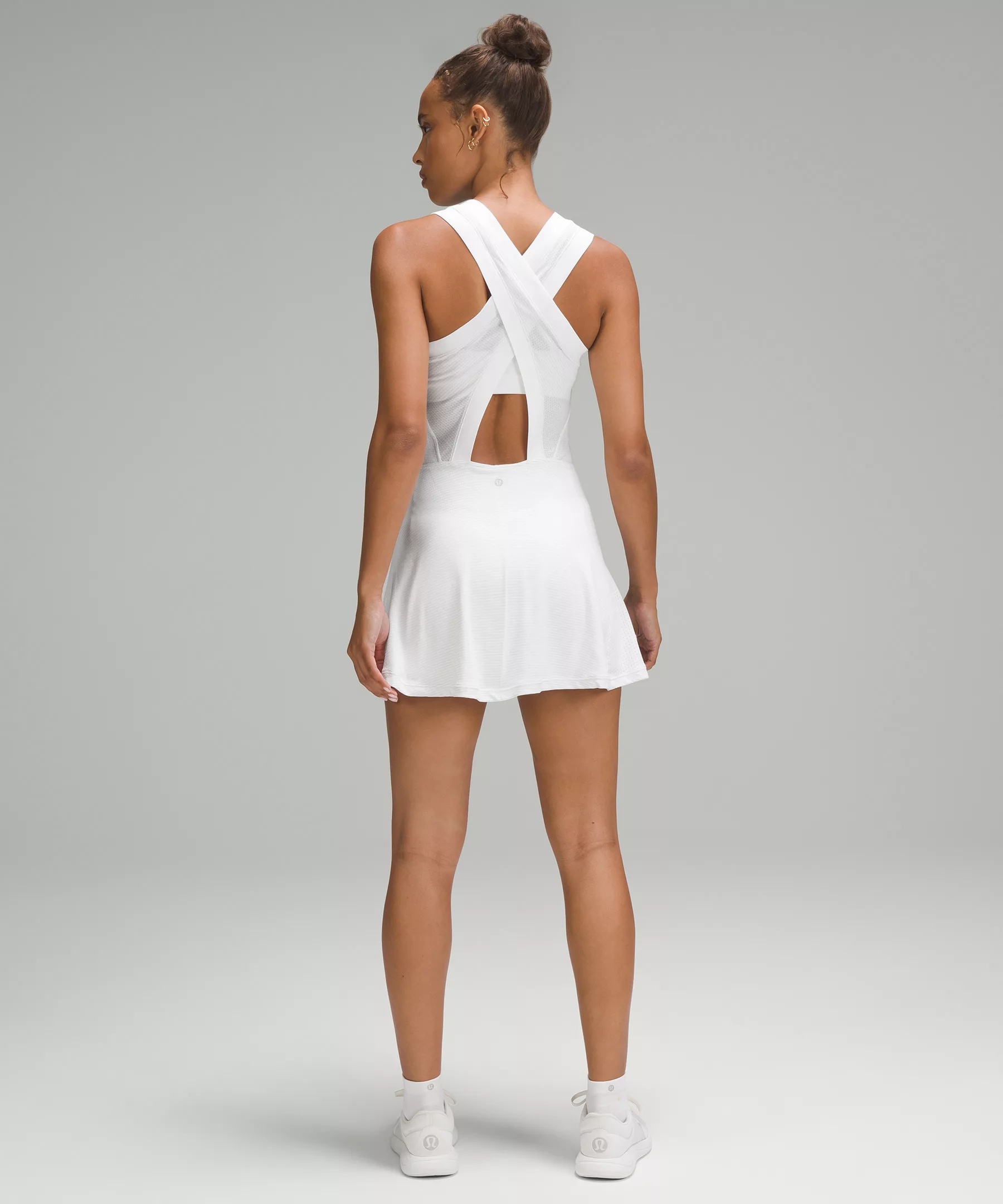 Swiftly Tech Cross-Back Short-Lined Tennis Dress - 2