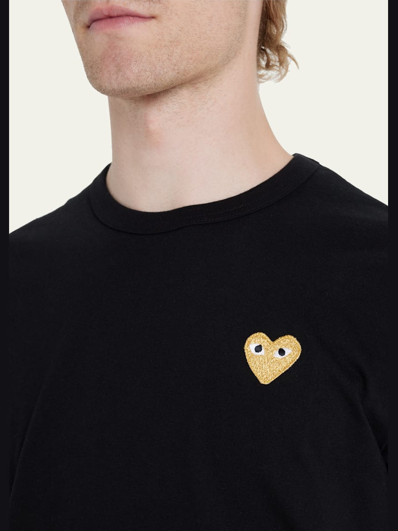 Comme Des Garçons Men's Small Heart T-Shirt outlook