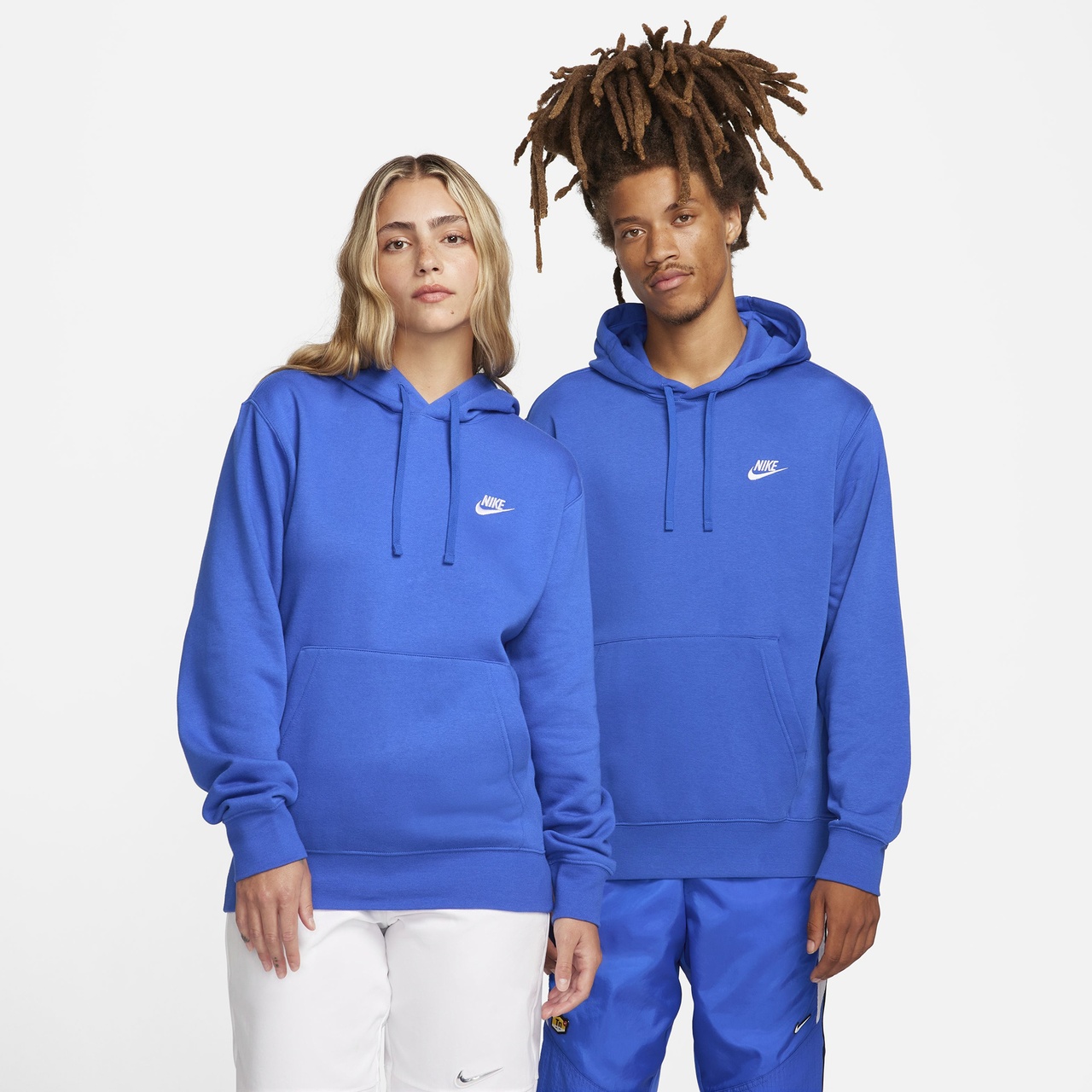 Nike Mens Nike Club Pullover Hoodie - 1