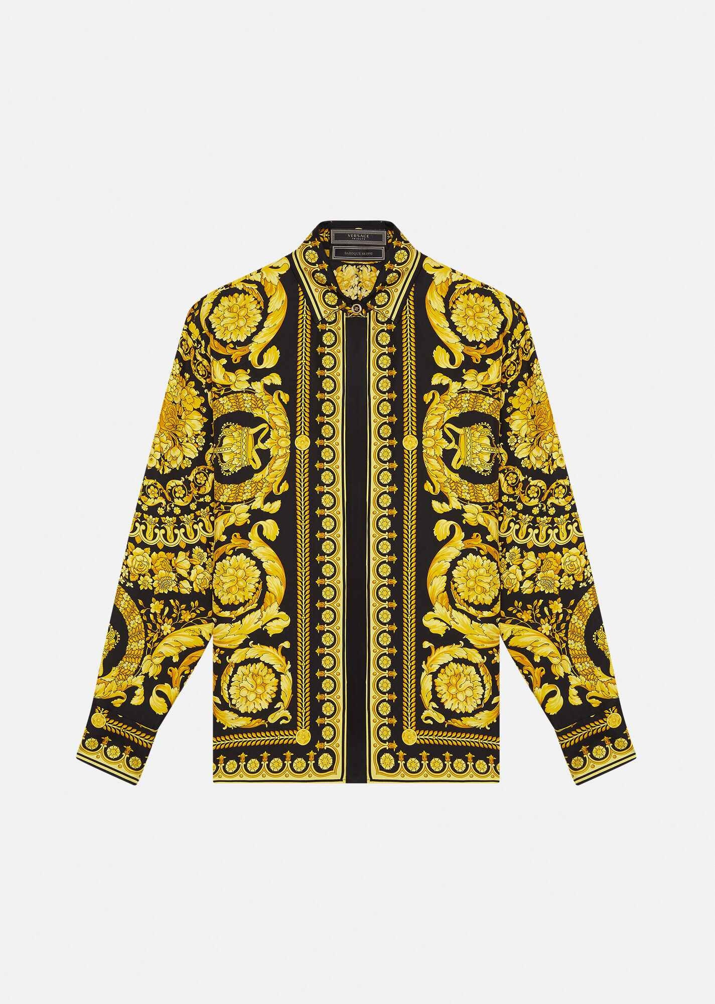 Barocco FW'91 Print Silk Shirt - 1