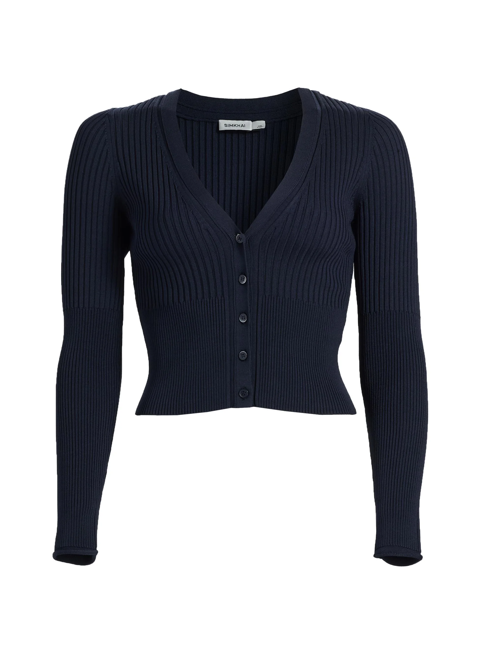 Women's Ailany Rib-Knit Cardigan - Midnight - 1