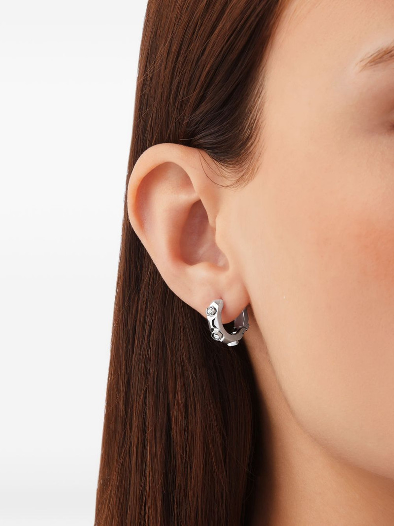 PHILIPP PLEIN stainless-steel earrings outlook