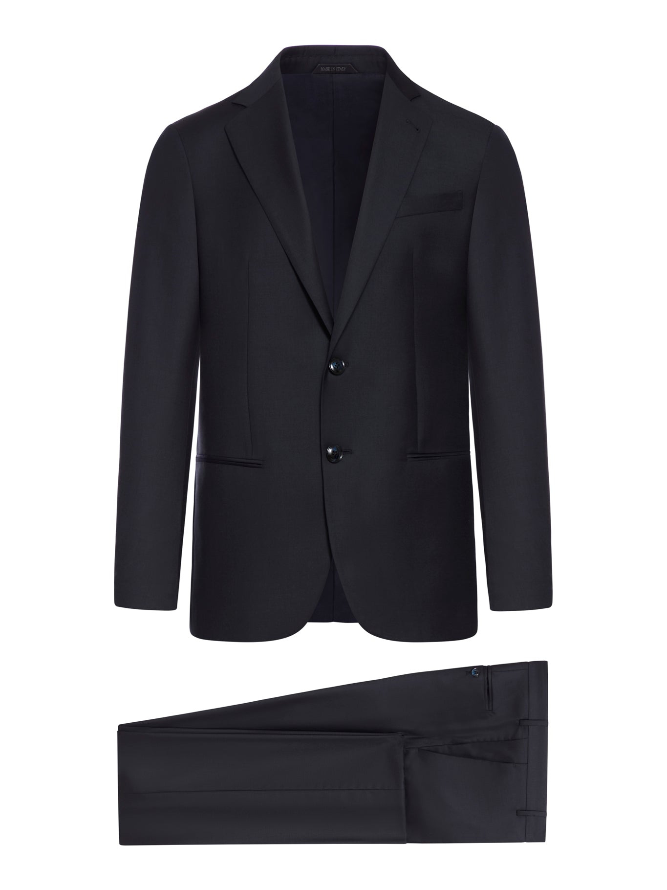 TAILORED WOOL AND CASHMERE SUIT - 1