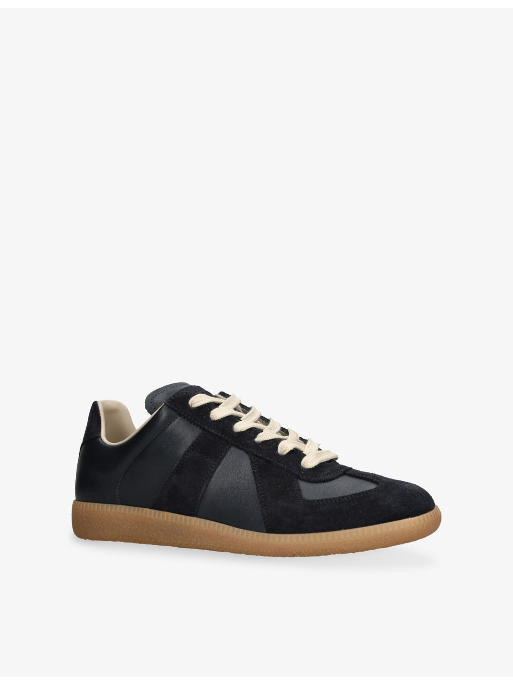 Replica Leather Low-Top Trainers - 3
