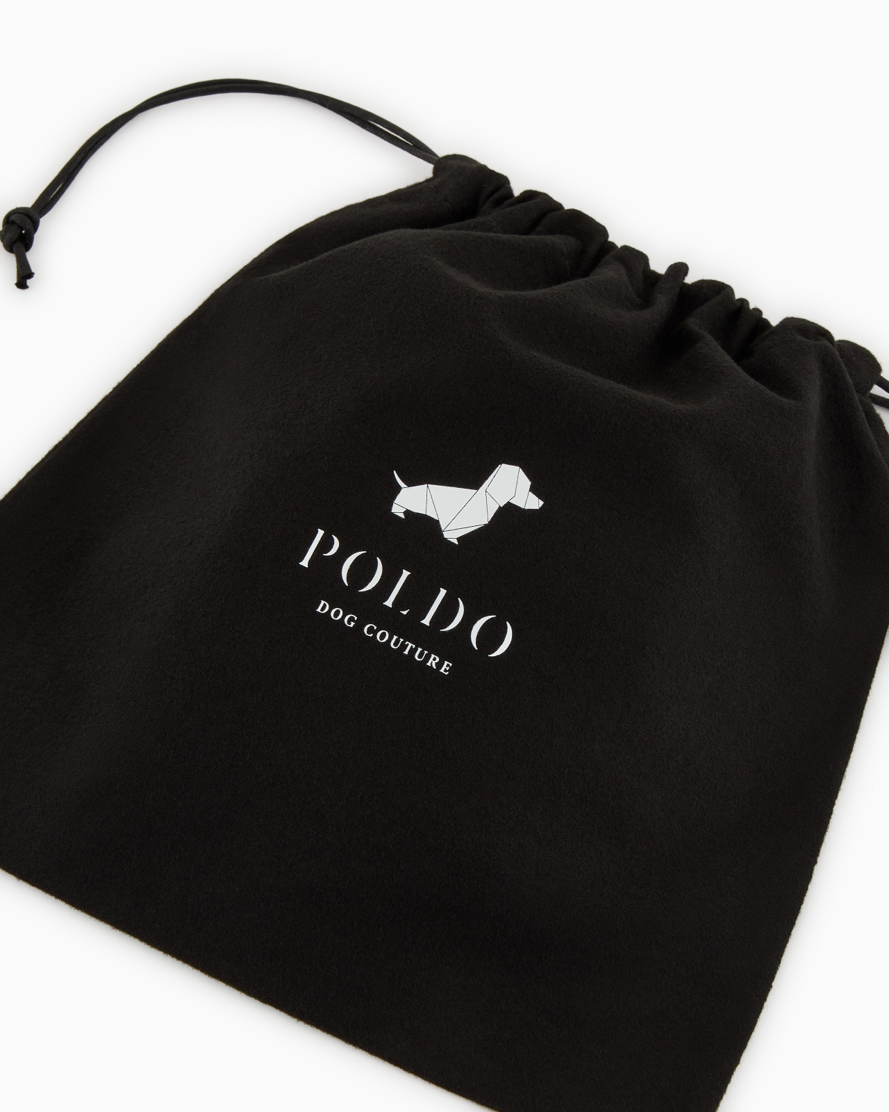 POLDO X GIORGIO ARMANI LEASH IN VIRGIN WOOL AND LEATHER - 5