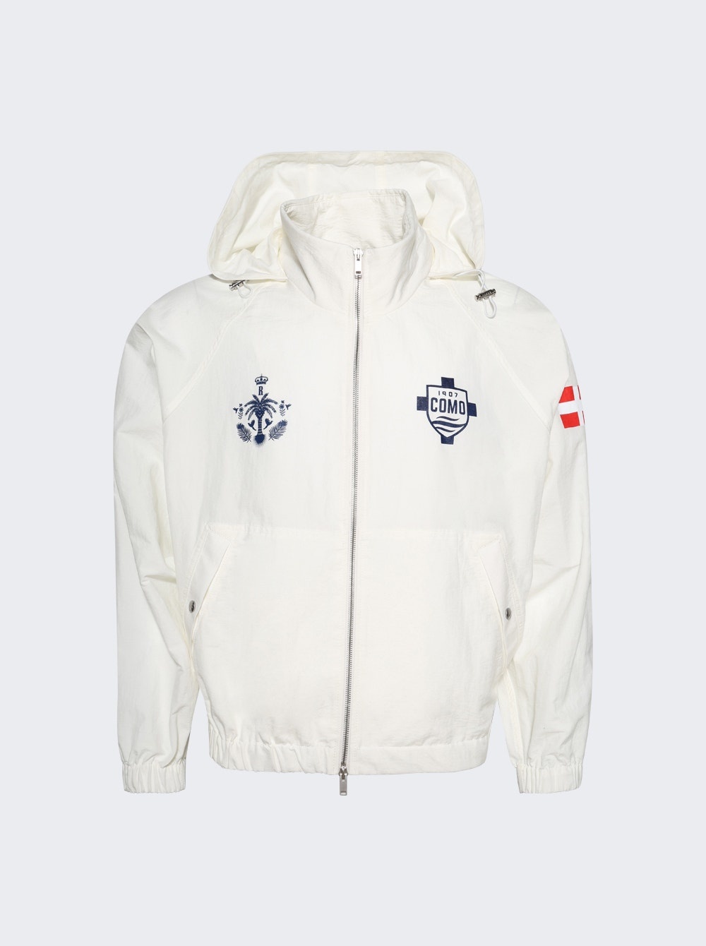 Fc Como Track Jacket White - 1