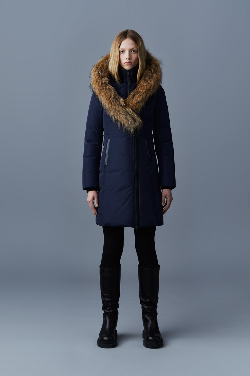 MACKAGE KAY down coat with natural fur Signature Mackage Collar outlook