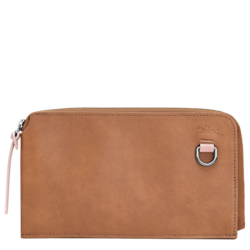 Longchamp Pocket Pouch Natural - Leather 1