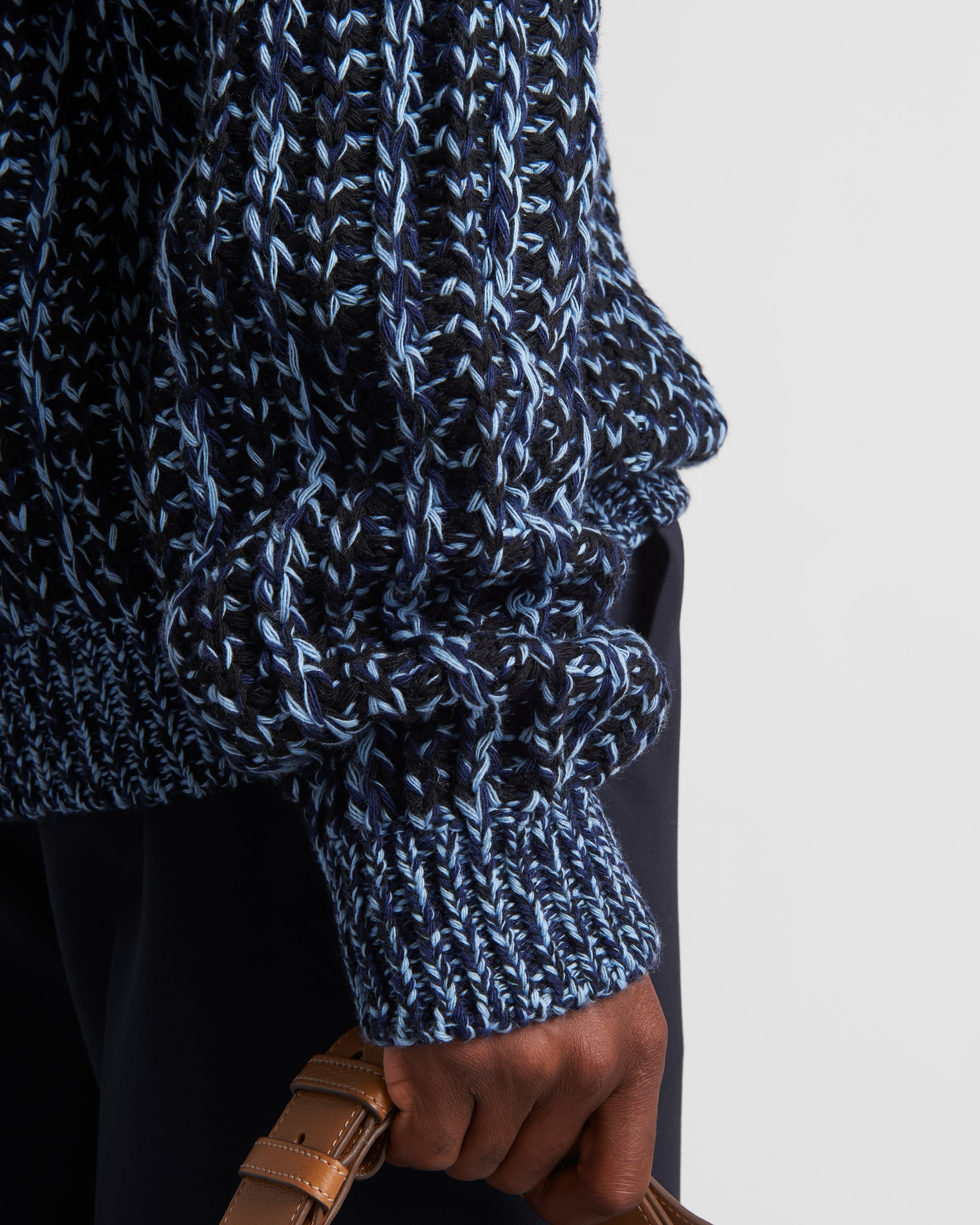 Wool and cashmere crew-neck sweater - 4