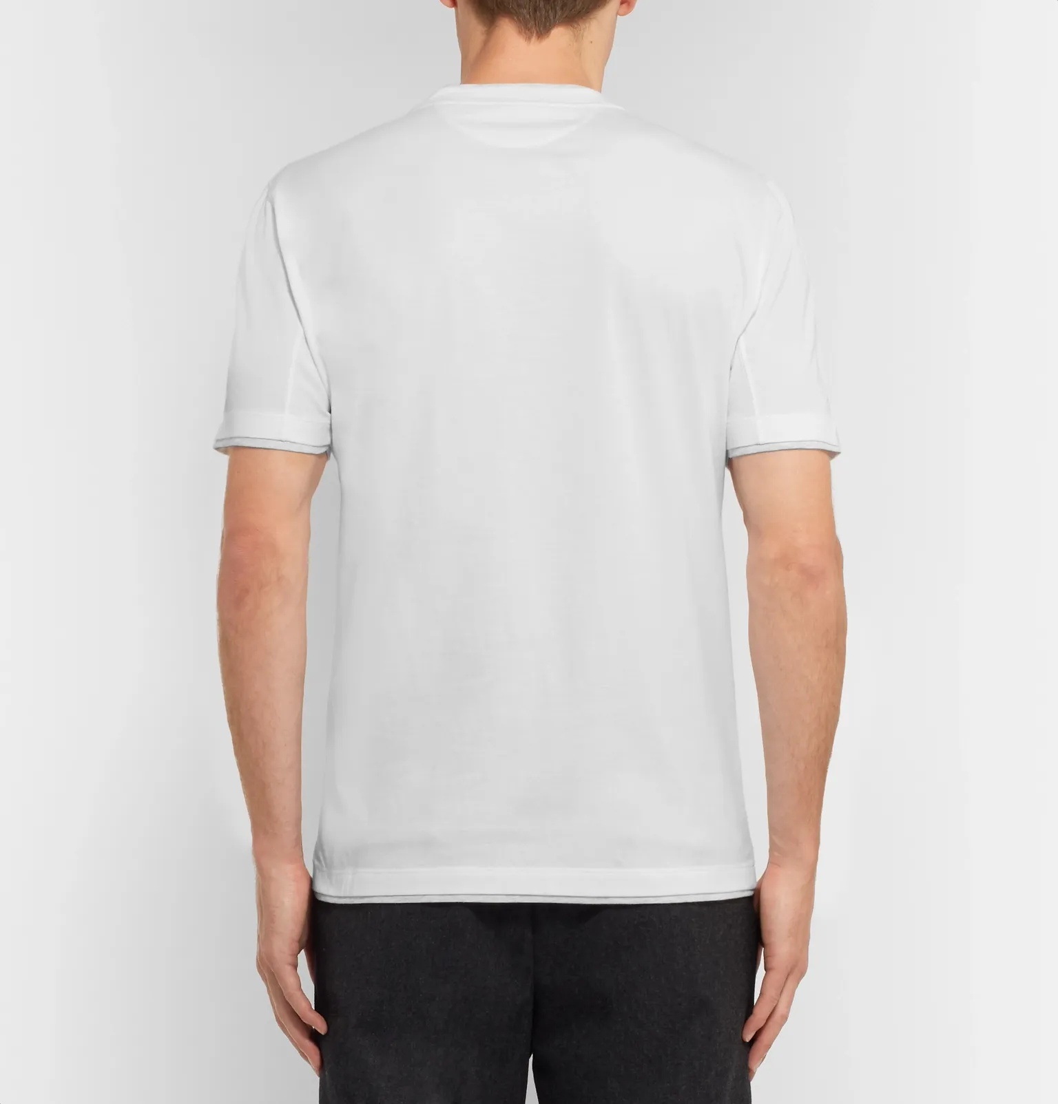 Layered Cotton-Jersey T-Shirt - 5