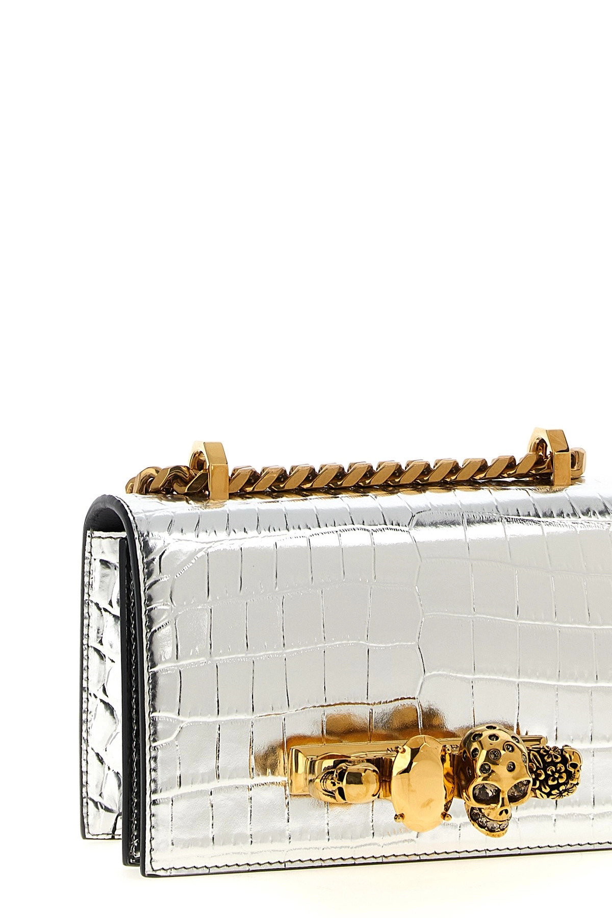 'Jewelled Satchel' mini crossbody bag - 4