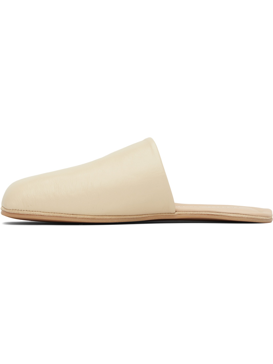 WORK SHOP Emporio Armani Beige Cigarr Slippers - 3