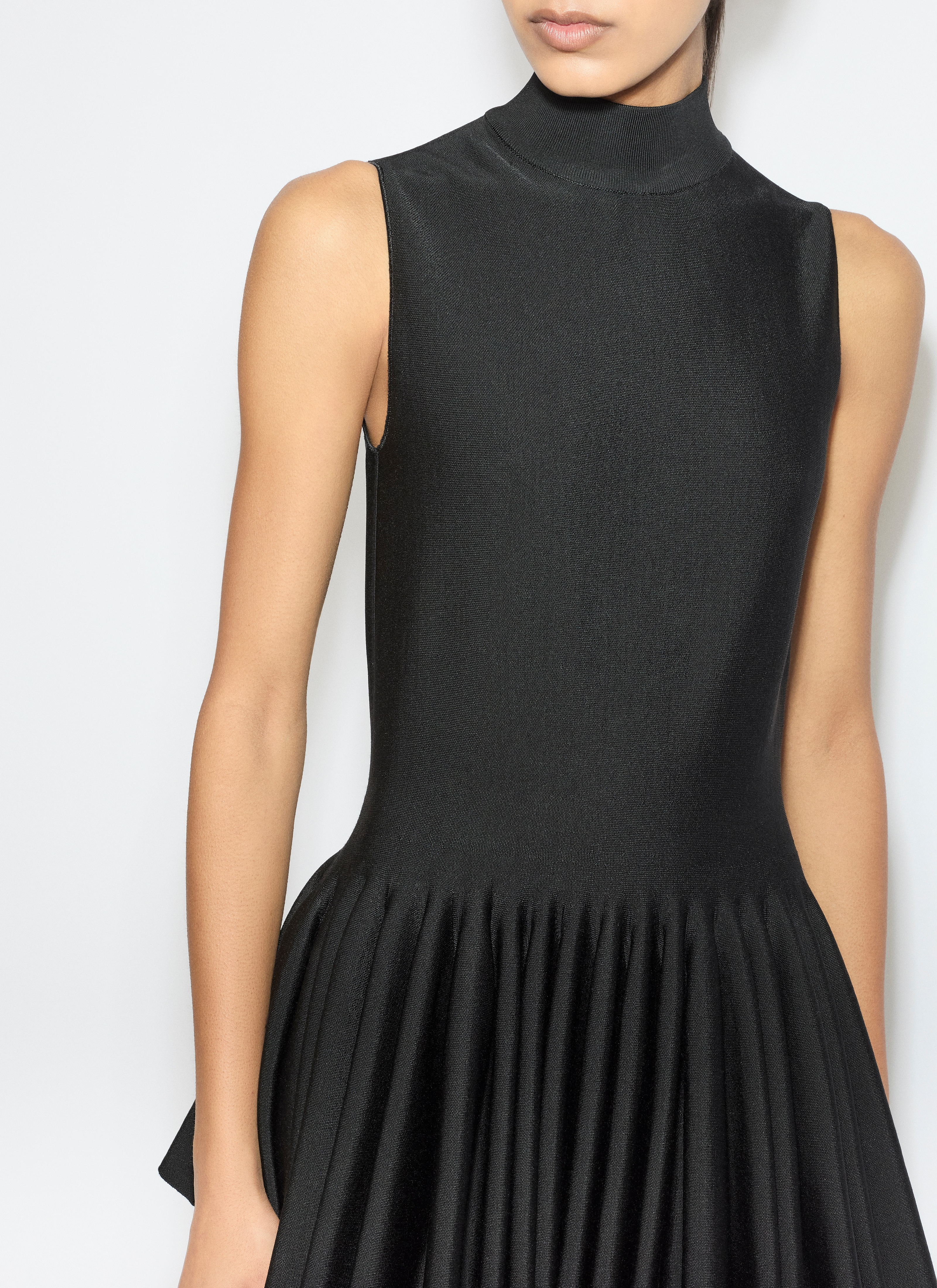 WOOL BLEND GODET TOP - 5