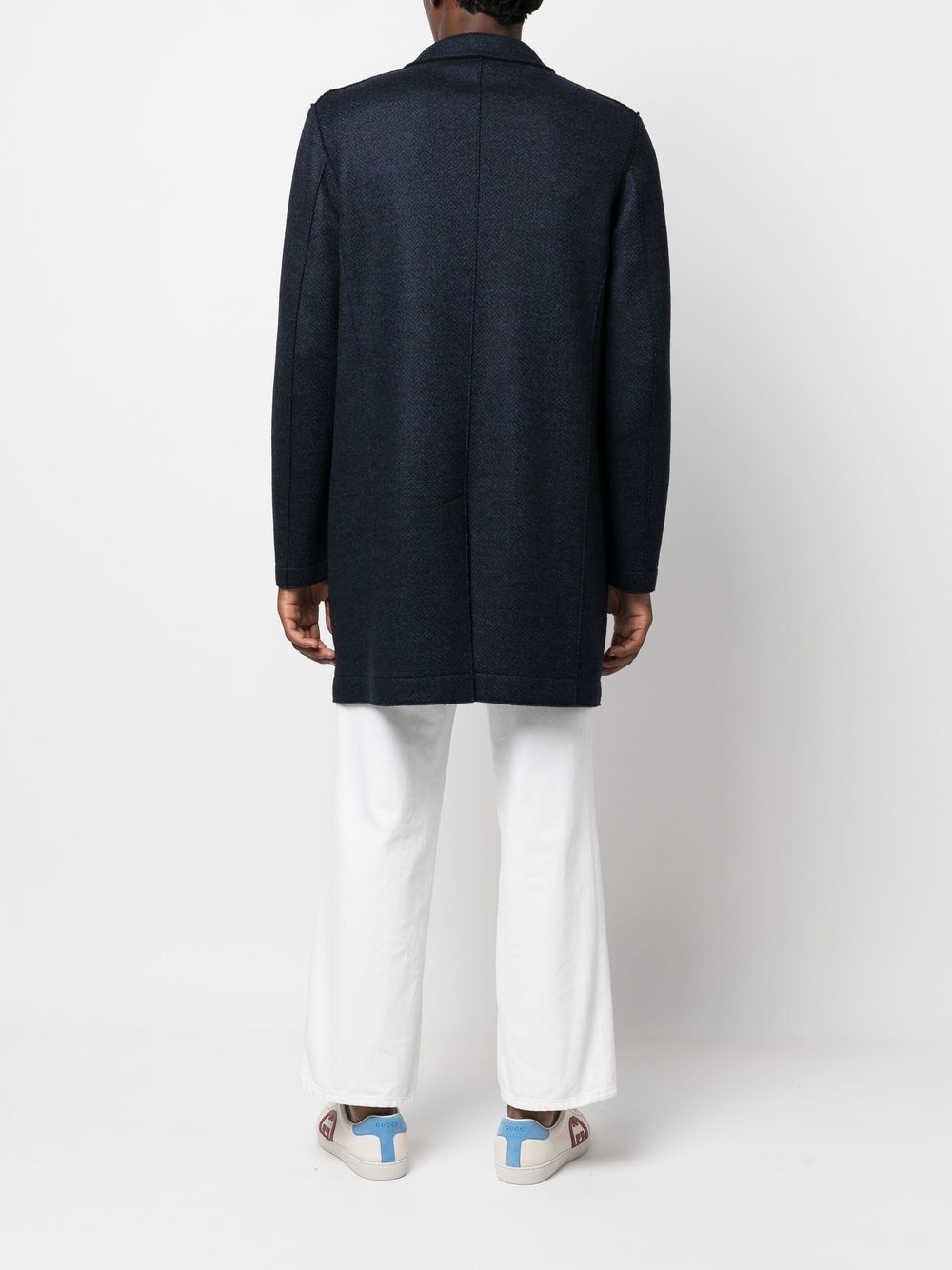 single-breasted overcoat - 4