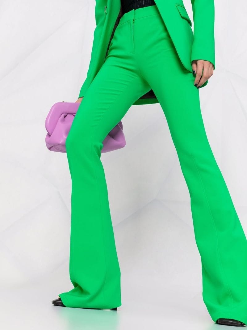 tailored flared trousers - 5