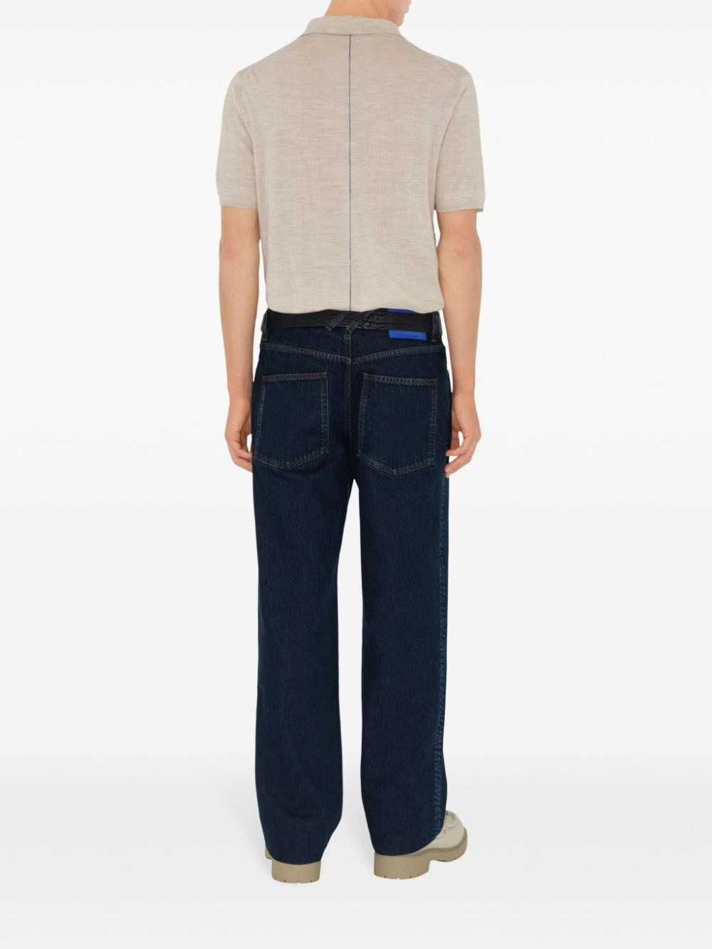 Straight leg jeans - 4