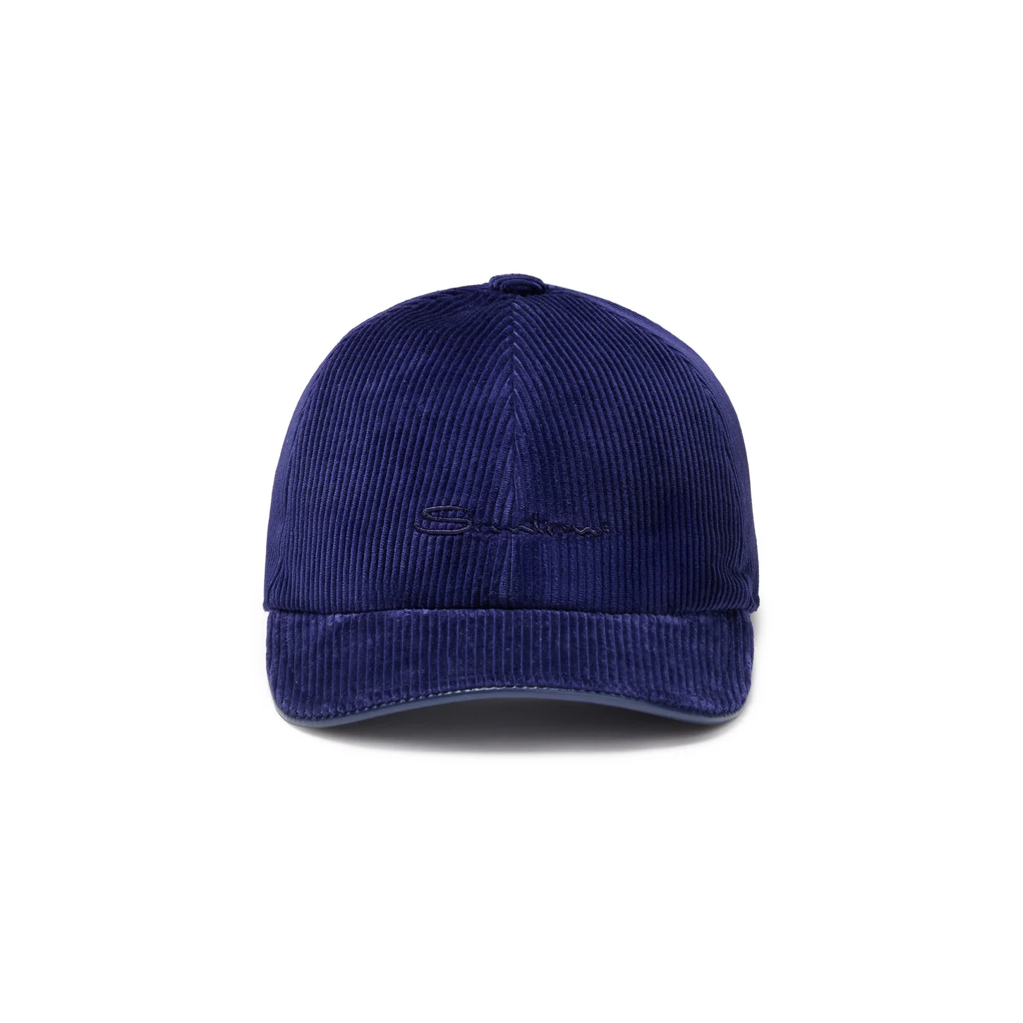Blue velvet baseball cap - 1