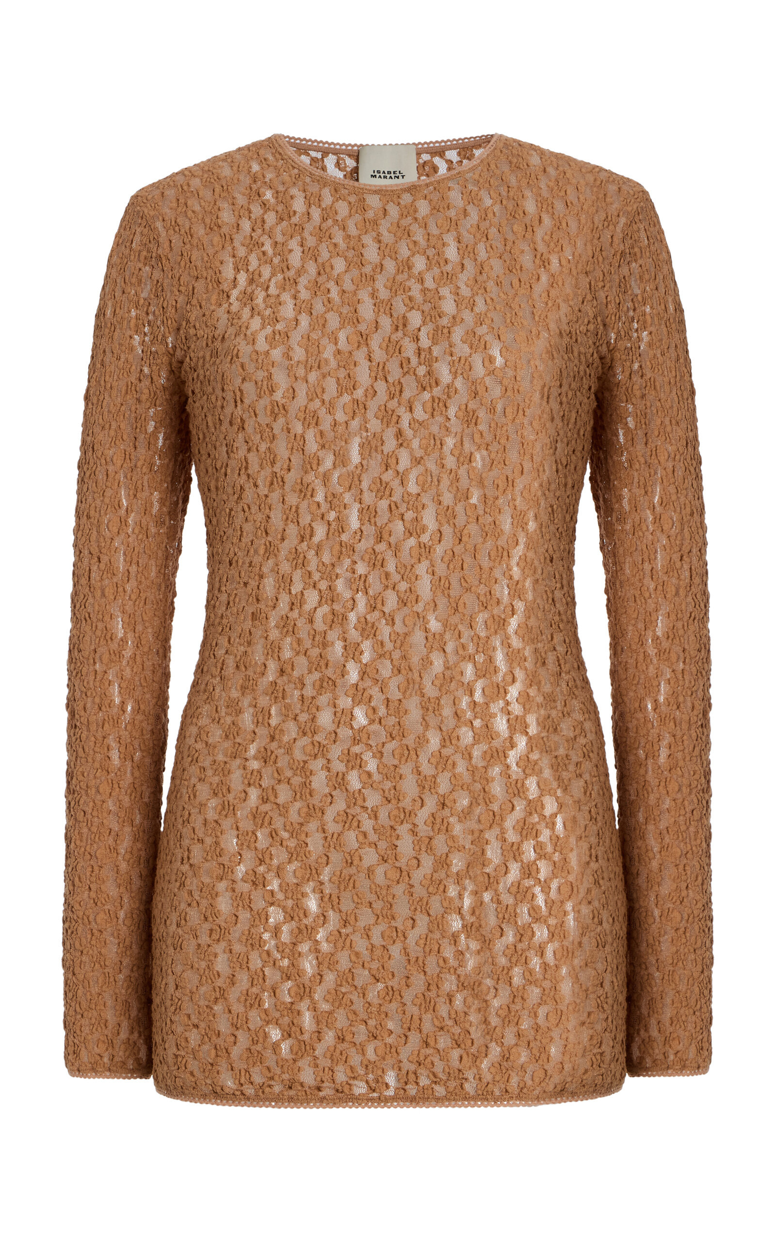 Gaelle Lace Top brown - 1