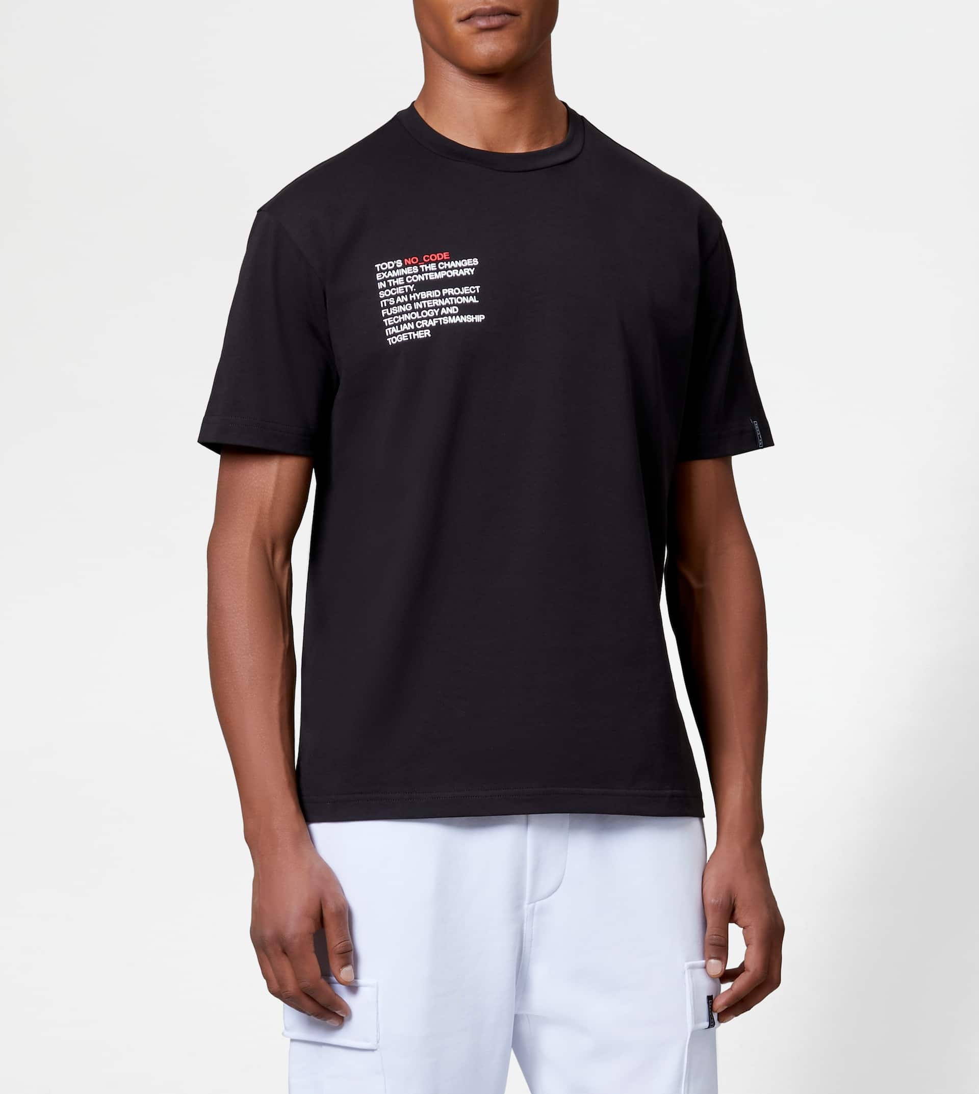 T-SHIRT NO_CODE - BLACK - 7