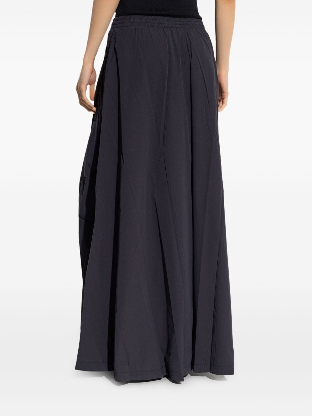 elasticated-waist pocket skirt - 4
